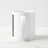 ハロウィーンのために死んだ鉱夫の恐怖が見つかる ジャンボコーヒーマグカップ (裏面)