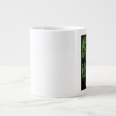 ハロウィーンのために死んだ鉱夫の恐怖が見つかる ジャンボコーヒーマグカップ (正面)