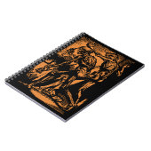 ハロウィーンのために死んだ鉱夫の恐怖が見つかる ノートブック (左側)