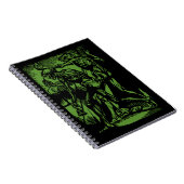 ハロウィーンのために死んだ鉱夫の恐怖が見つかる ノートブック (右側)