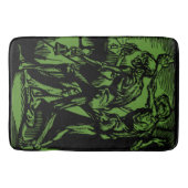 ハロウィーンのために死んだ鉱夫の恐怖が見つかる バスマット (正面)