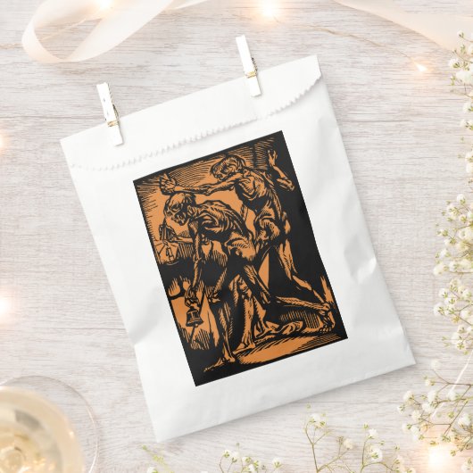 ハロウィーンのために死んだ鉱夫の恐怖が見つかる フェイバーバッグ (クリップ留めされた状態)