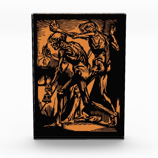 ハロウィーンのために死んだ鉱夫の恐怖が見つかる フォトブロック (正面)