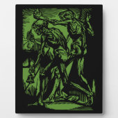 ハロウィーンのために死んだ鉱夫の恐怖が見つかる フォトプラーク (正面)