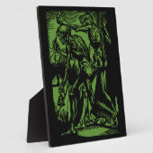 ハロウィーンのために死んだ鉱夫の恐怖が見つかる フォトプラーク (側面)