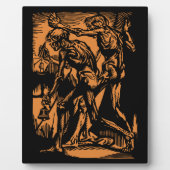 ハロウィーンのために死んだ鉱夫の恐怖が見つかる フォトプラーク (正面)