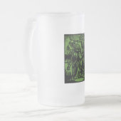 ハロウィーンのために死んだ鉱夫の恐怖が見つかる フロストグラスビールジョッキ (正面左)