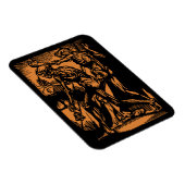 ハロウィーンのために死んだ鉱夫の恐怖が見つかる マグネット (右側)