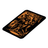 ハロウィーンのために死んだ鉱夫の恐怖が見つかる マグネット (左側)