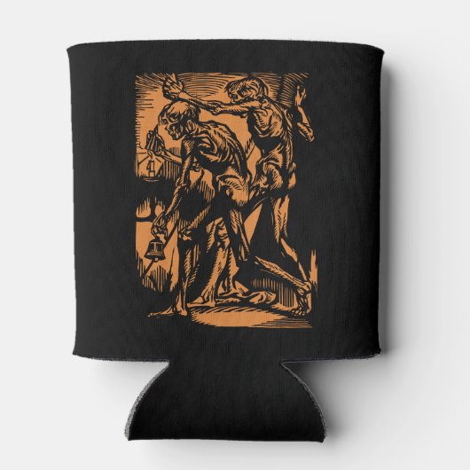 ハロウィーンのために死んだ鉱夫の恐怖が見つかる 缶クーラー (裏面)