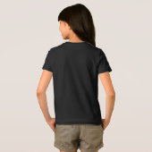 ハロウィーンのための興味深いレタリングのブー Tシャツ (裏面フル)