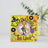 ハロウィーンのまわりにロックイン時計パーティー- SRF 招待状 (スタンド正面)