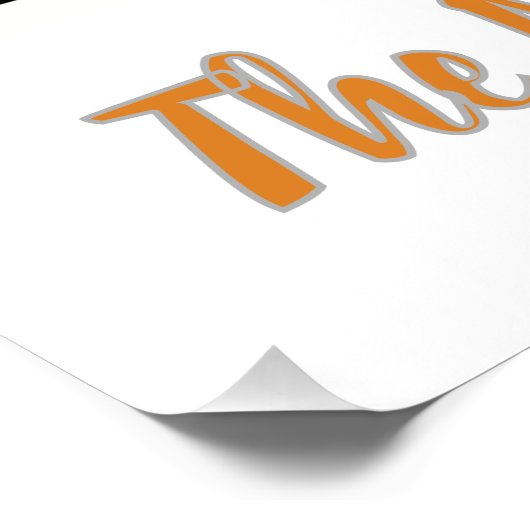 ハロウィーンのアライグマを待っパーソナライズされたている ポスター (コーナー)