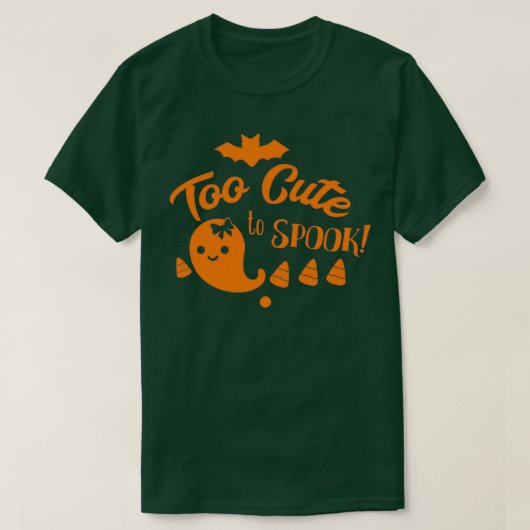 ハロウィーンのアンプのギフト可愛すぎてスプックできない Tシャツ (デザイン正面)