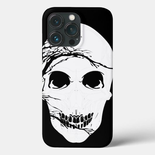 ハロウィーンのインスピレーションスカル Case-Mate iPhoneケース (裏面)