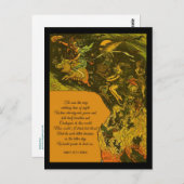 ハロウィーンのウィッチング時間 ポストカード (正面/裏面)