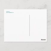 ハロウィーンのウィッチング時間 ポストカード (裏面)