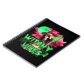 ハロウィーンのウィッチーな雰囲気 ノートブック (左側)