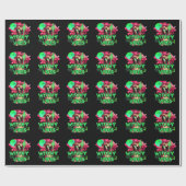 ハロウィーンのウィッチーな雰囲気 ラッピングペーパー (フラット)