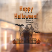 ハロウィーンのウェルカムウィンドウ ウィンドウサイン (シート2)