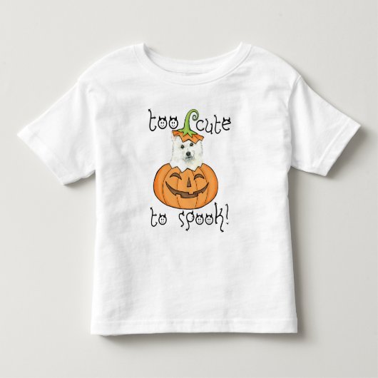 ハロウィーンのエスキーTシャツ トドラーTシャツ (正面)