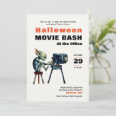 ハロウィーンのオフィスパーティービジネス映画Bash Gremlin 招待状 (スタンド正面)