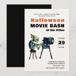 ハロウィーンのオフィスパーティービジネス映画Bash Gremlin 招待状
