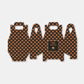 ハロウィーンのオレンジカボチャを扱うトリックはない フェイバーボックス (折り畳みなし)