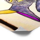 ハロウィーンのオールドハグ ポスター (角)