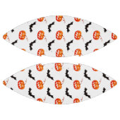 ハロウィーンのカボチャとこうもり，トリックまたは治療，ブー アメリカンフットボール (パネル)