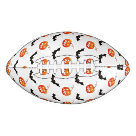 ハロウィーンのカボチャとこうもり，トリックまたは治療，ブー アメリカンフットボール