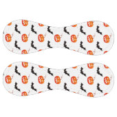 ハロウィーンのカボチャとこうもり，トリックまたは治療，ブー ソフトボール (パネル)