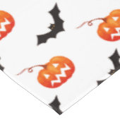 ハロウィーンのカボチャとこうもり，トリックまたは治療，ブー テーブルクロス (アングル)