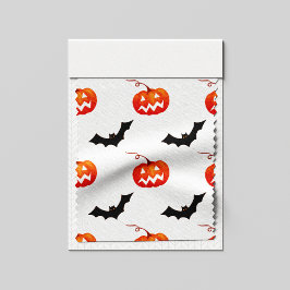 ハロウィーンのカボチャとこうもり，トリックまたは治療，ブー ファブリック