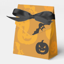 ハロウィーンのカボチャとこうもり