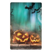 ハロウィーンのカボチャとこうもり ミニクリップボード (裏面)