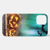 ハロウィーンのカボチャとこうもり Case-Mate iPhoneケース (裏面 (横))