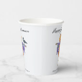 ハロウィーンのカボチャとカボチャ 紙コップ (右)