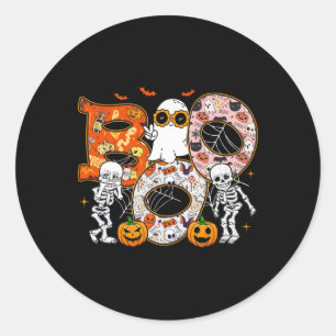 ハロウィーンのカボチャのちょうちんかぼちゃブホットダンスハロウィーン ラウンドシール