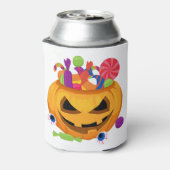 ハロウィーンのカボチャのちょうちんかぼちゃ 缶クーラー (缶裏面)