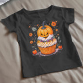 ハロウィーンのカボチャのちょうちんウォーターカラーカボチャ季節限定 Tシャツ