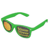 ハロウィーンのカボチャのちょうちんハロウィントリプル レトロサングラス (アングル)