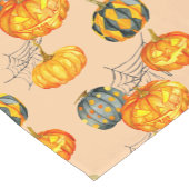 ハロウィーンのカボチャのちょうちんハロウィーン ショートテーブルランナー (コーナー)