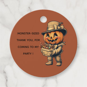 ハロウィーンのカボチャのちょうちんハロウィーン フェイバータグ