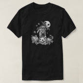 ハロウィーンのカボチャのちょうちんハロウィーン Tシャツ (デザイン正面)