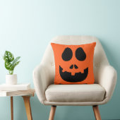 ハロウィーンのカボチャのちょうちんパンプキン顔装飾用クッション クッション (椅子)