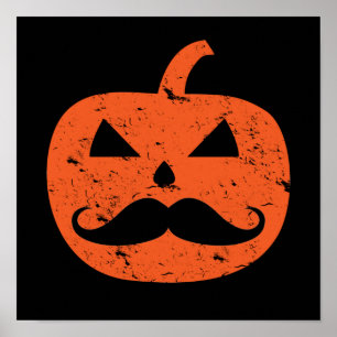 ハロウィーンのカボチャのちょうちんヒューステーシュパンプキンファンハロウィーン ポスター