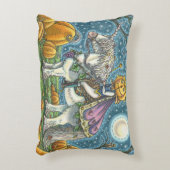 ハロウィーンのカボチャのちょうちんプリンスオンザーズ魔法ユニコーンポニー アクセントクッション (正面(垂直))