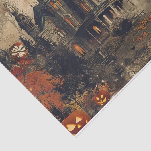 ハロウィーンのカボチャのちょうちんマンシ不気味ョンハロウィーンデクページ 薄葉紙 (詳細)