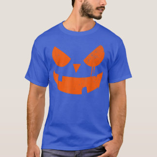 ハロウィーンのカボチャのちょうちん不気味ハローウィンパーティパンプキンパック Tシャツ